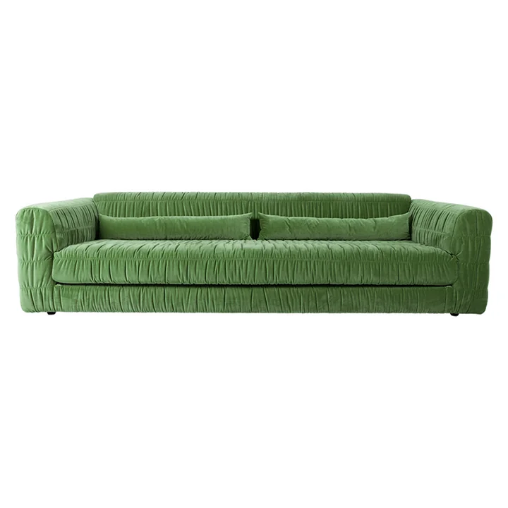 HKliving - Club Sofa, royal velvet green