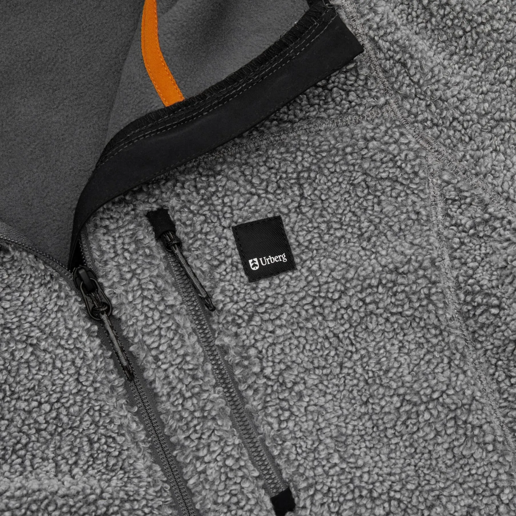 Urberg Pile Hoodie Wmn Grey Melange