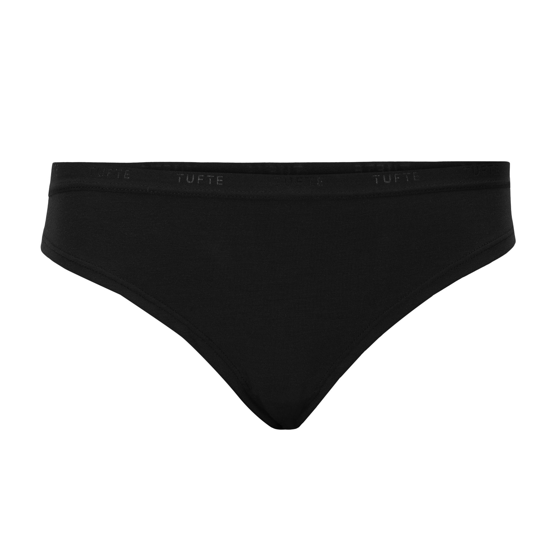 Tufte Thongs 2pk, Dame<br>Kjøp 4 betal for 3! 2pk med g-streng. Uslåelig mykhet!