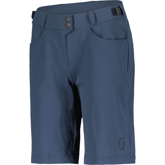 Scott Trail Flow mit Innenpolster Shorts Metal Blue Damen