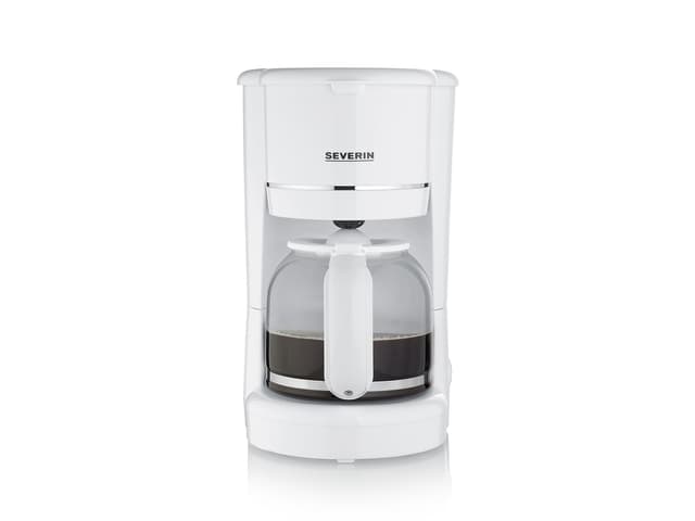Severin Kaffemaskine 1,25 liter 900 watt Hvid