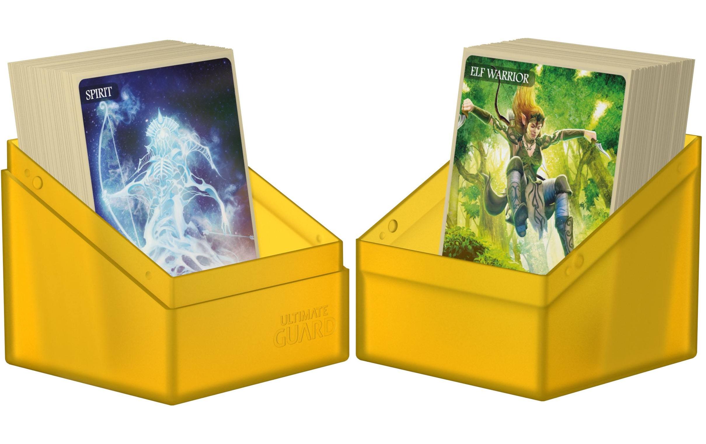 Kartenbox Boulder Deck Case Standardgrösse 100+ BernsteinHandliche und feste Kartenbox mit Soft-Touch-Oberfläche