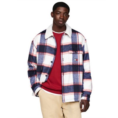 Sherpa homme Tjm Check Sherpa TOMMY HILFIGER