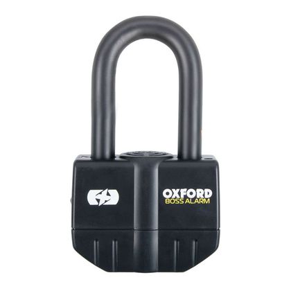Antivol Oxford Bloque disque LK484 Boss Alarm 16 mm Padlock (SRA) Universel - Noir
