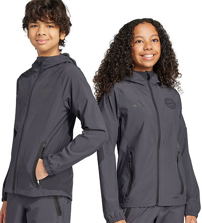 adidas Performance Cardigan - FCB TIROC VT JY - Carbon