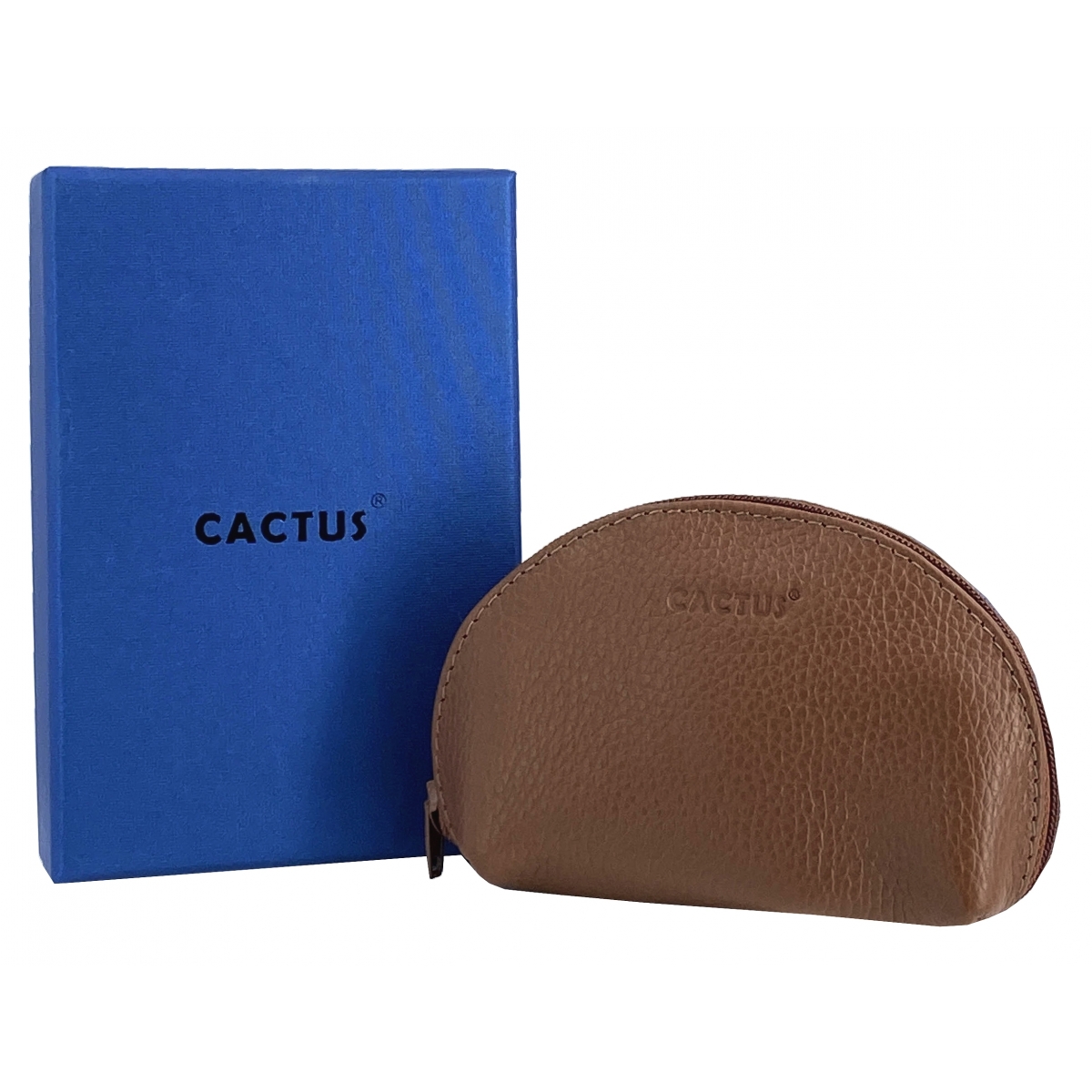 Cactus Porte-monnaie cuir de vachette Cactus