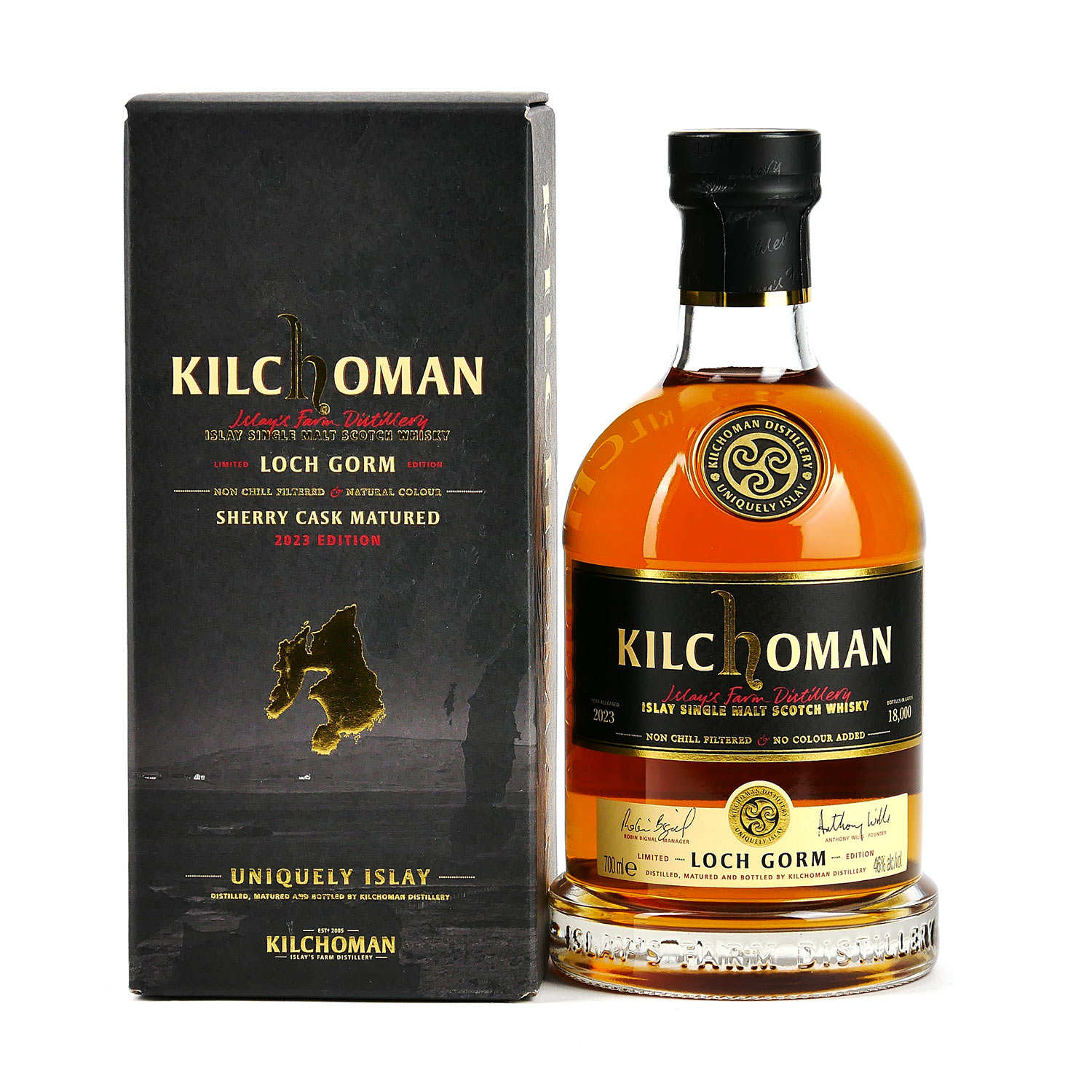 Whisky Kilchoman Loch Gorm - Édition 2023 46% - Kilchoman