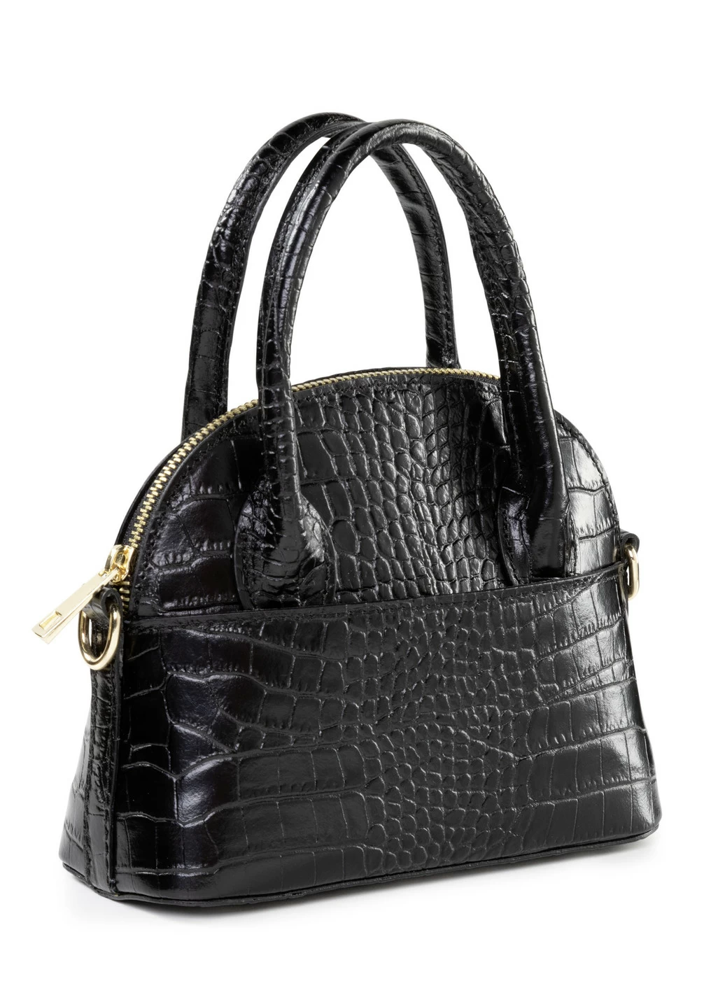 Laurina Mini-Tasche mit Reptilprägung