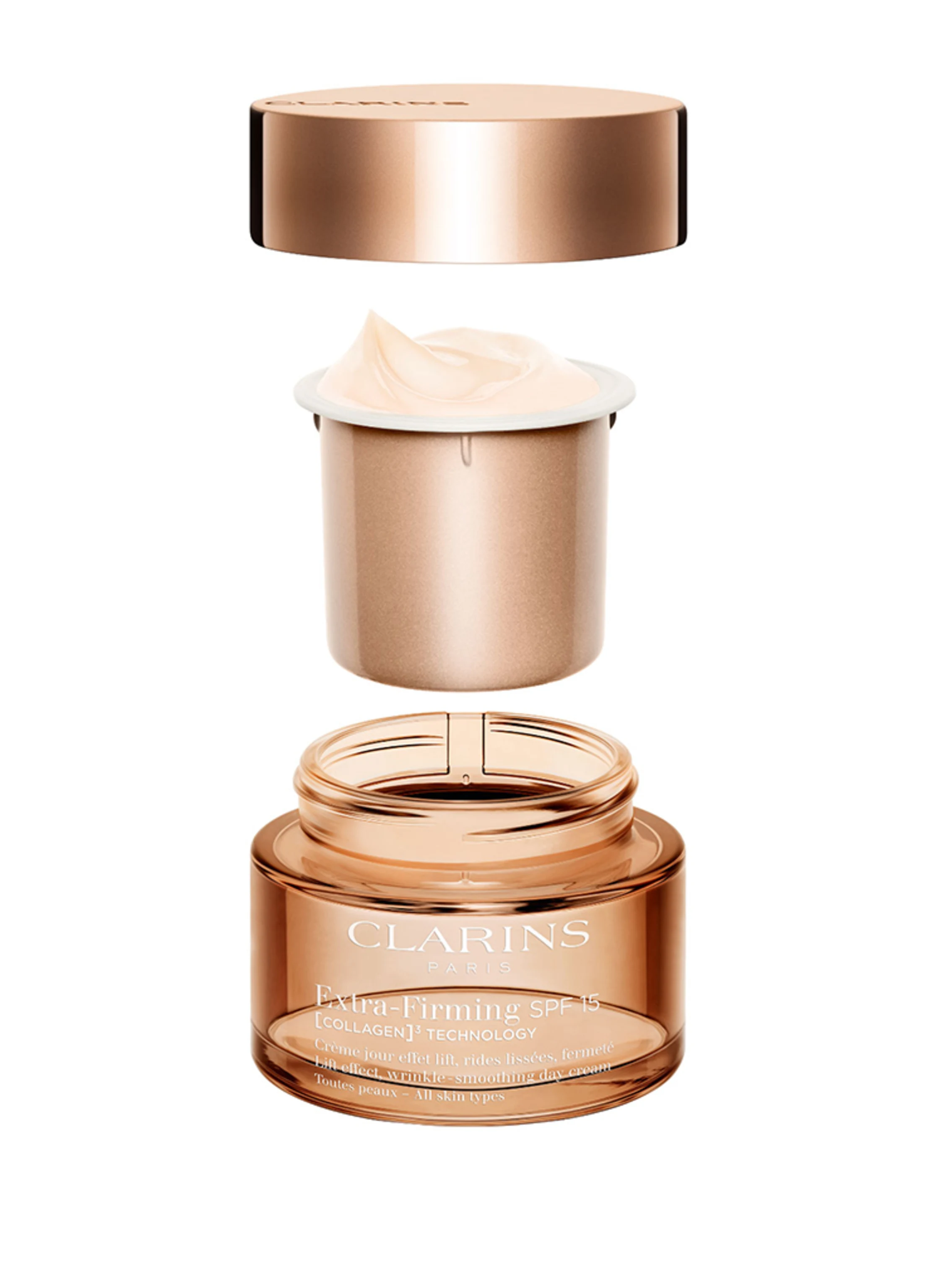 CLARINS EXTRA-FIRMING JOUR SPF 15 [COLLAGEN]³ TECHNOLOGY
