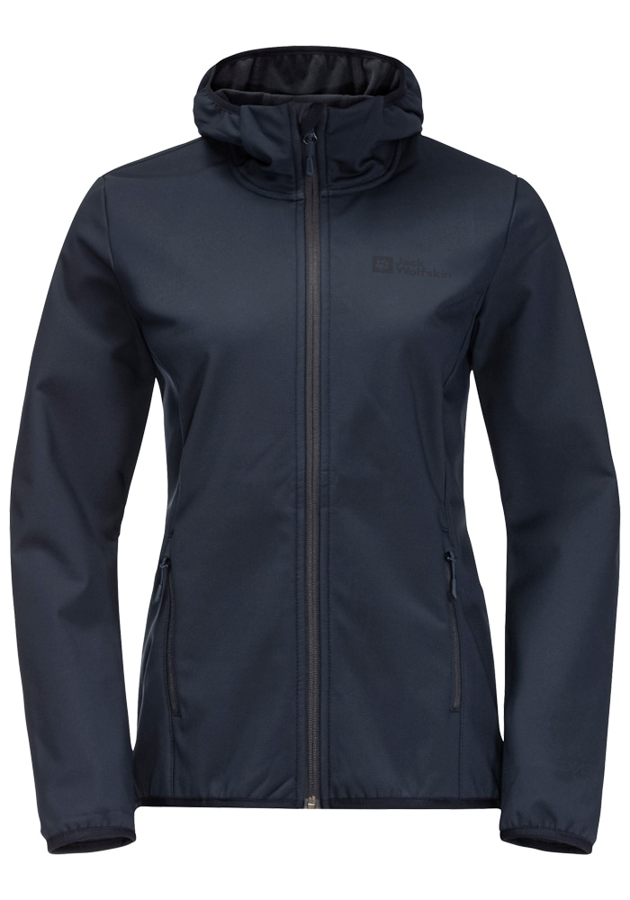Jack Wolfskin Softshelljacke »BORNBERG HOODY W« mit Kapuze
