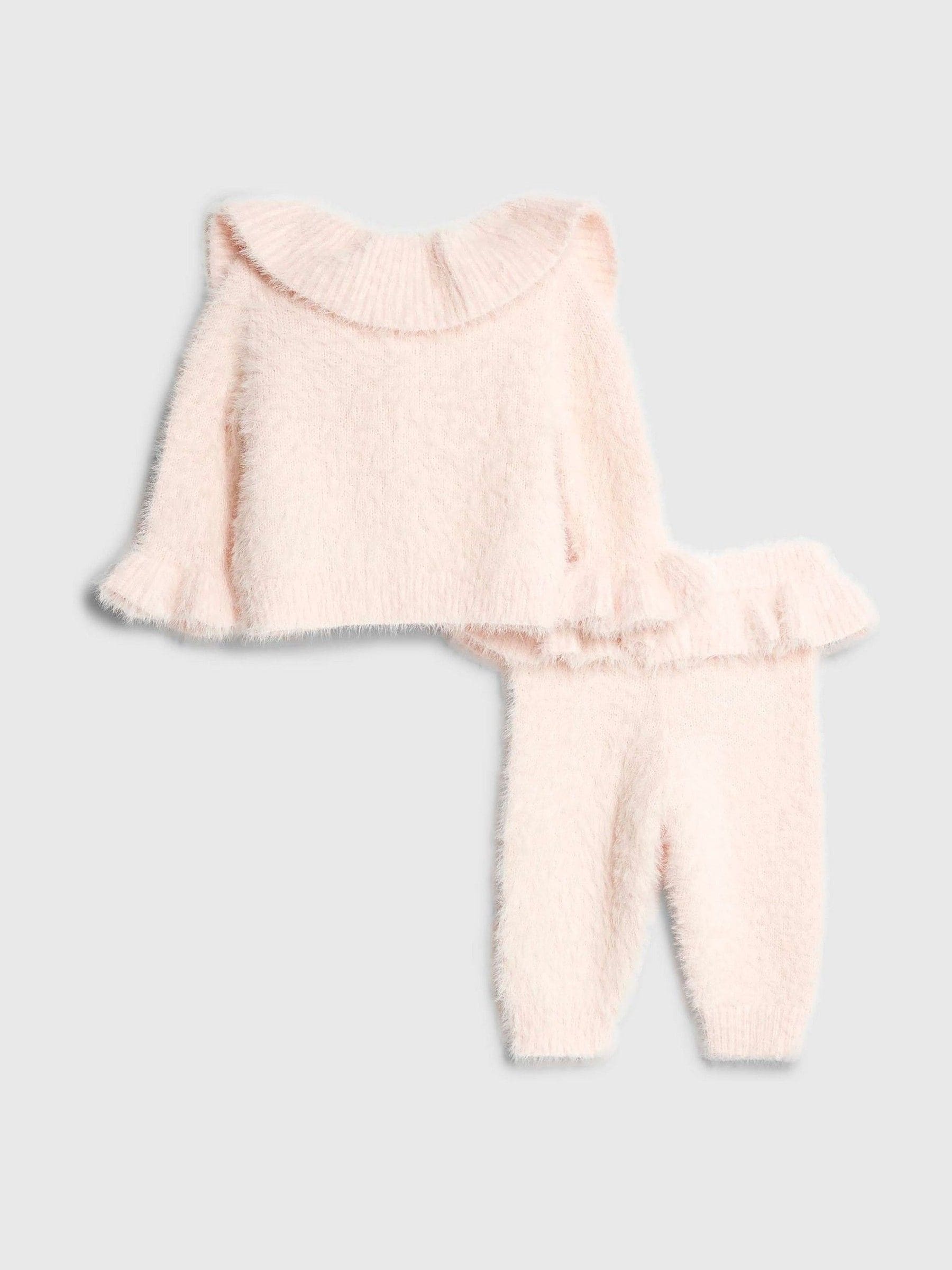 River Island Fluffy Knitted Jumper & Legging Set