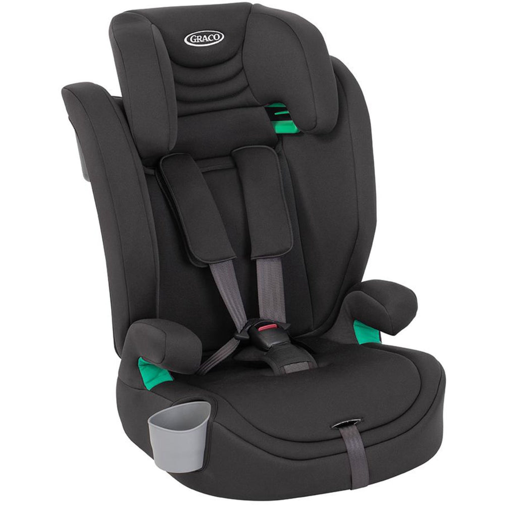 Køb Graco Eldura R129 Autostol Midnight 76-150 Cm