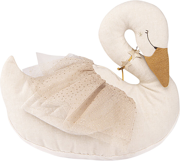 Moulin Roty Moulin Roty - Tøjdyr - Svanen Odette 27 cm
