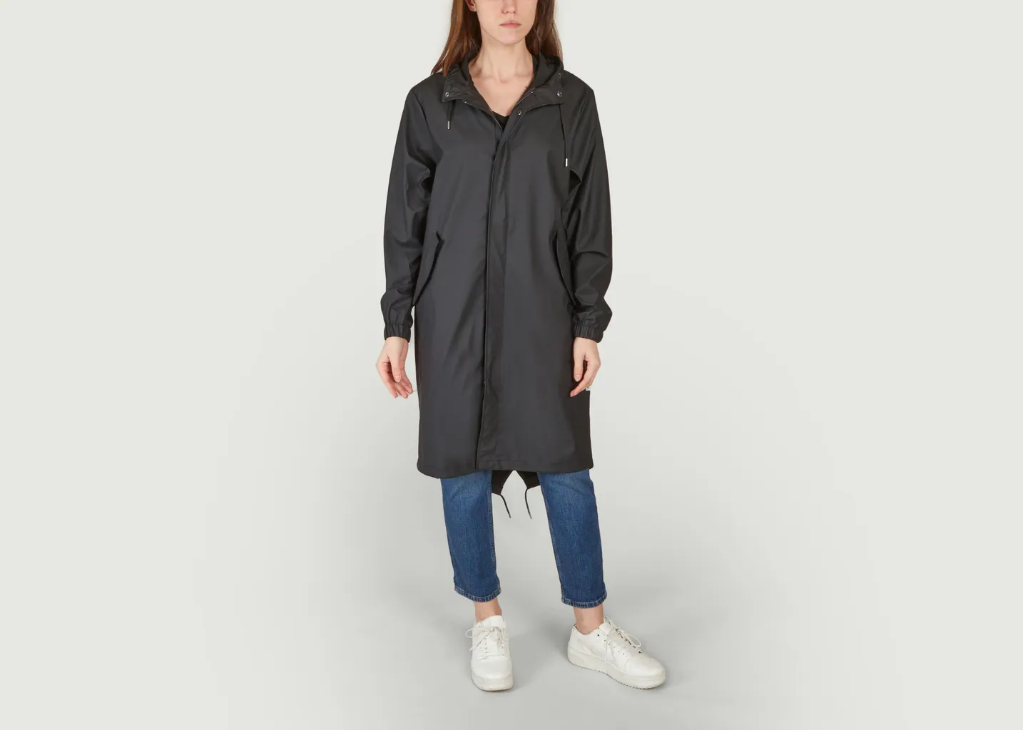 Parka légère à capuche Fishtail Rains