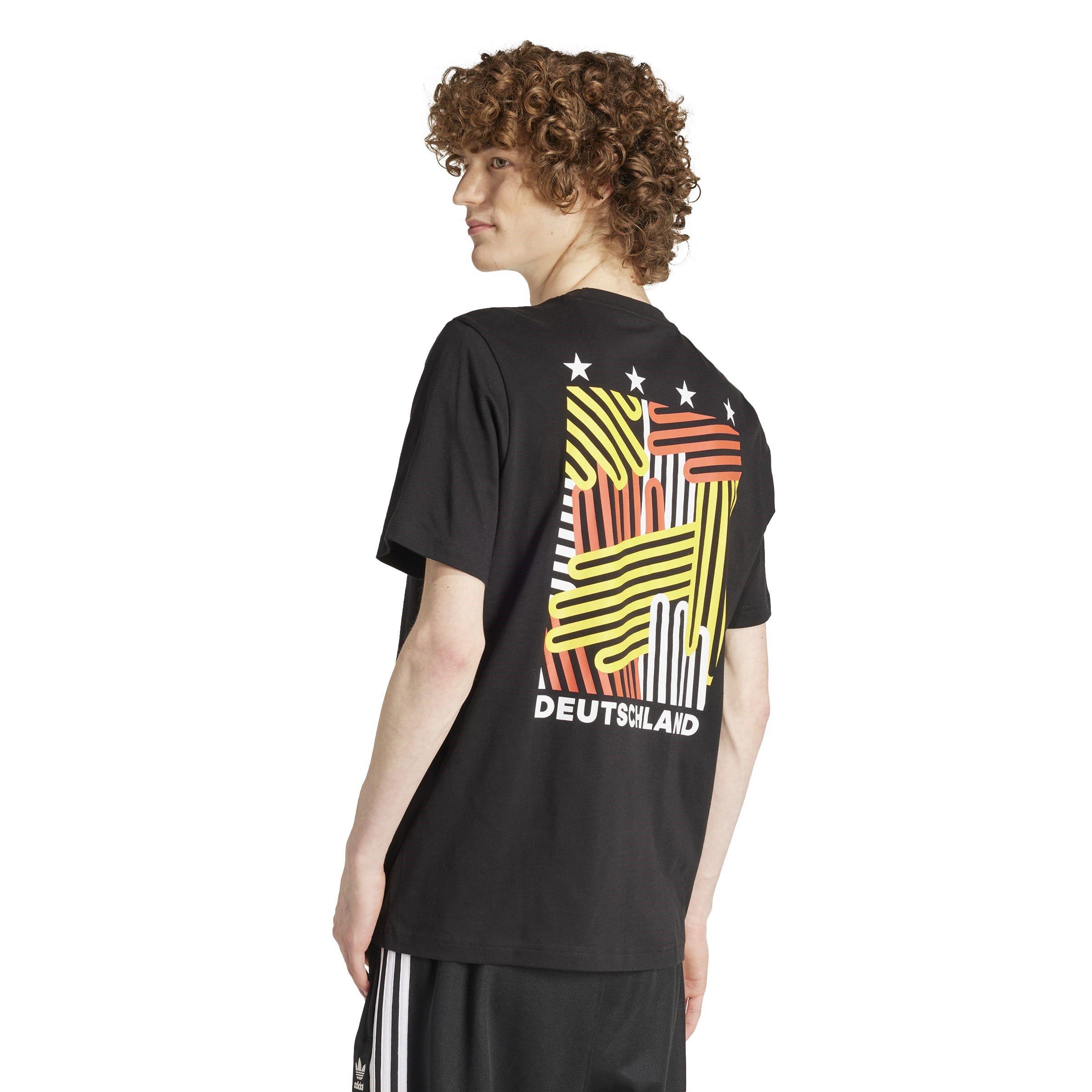 adidas Germany Football Fan Graphic T Shirt Mens