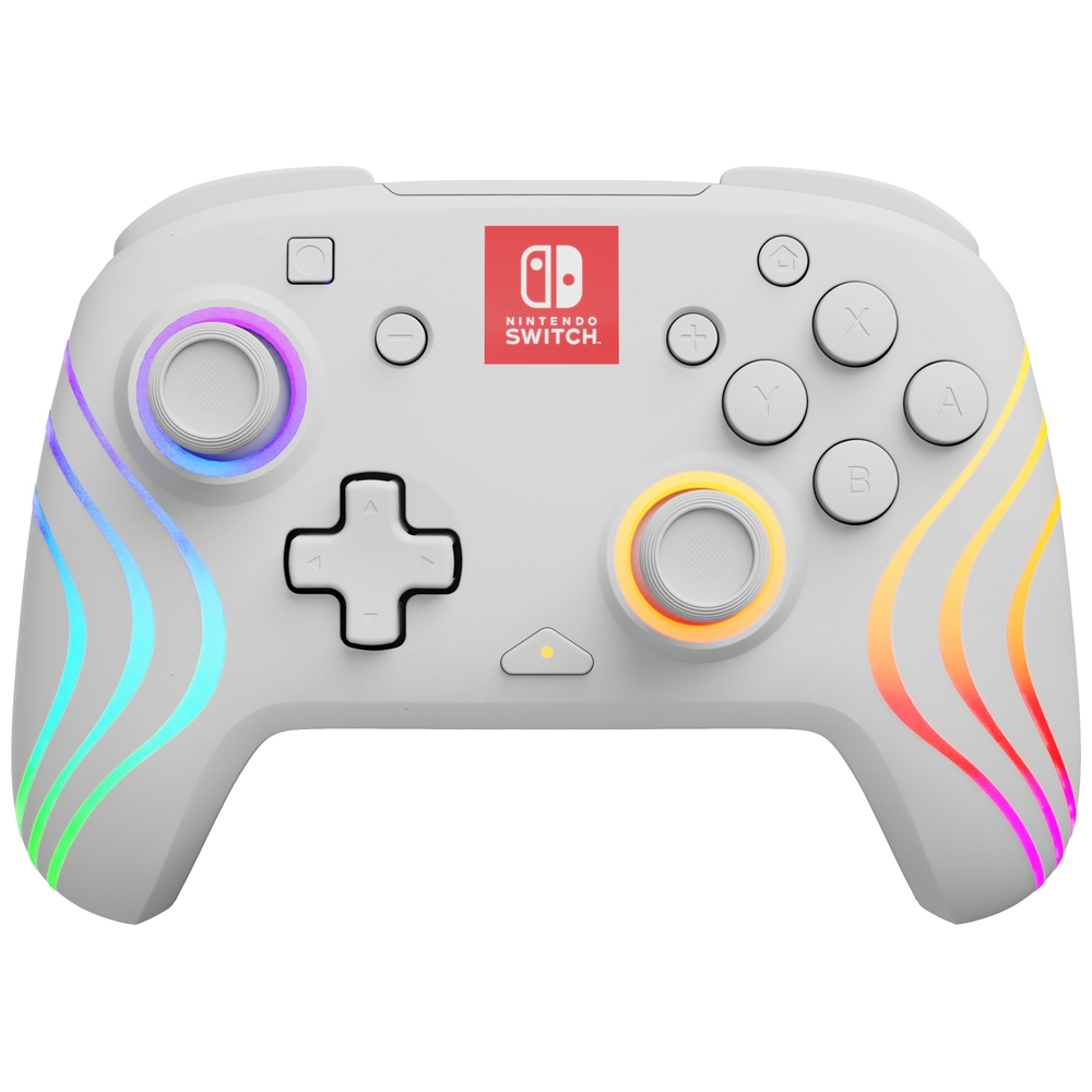 PDP Gaming Nintendo Switch Afterglow™ Wave Wireless-Controller – Weiß