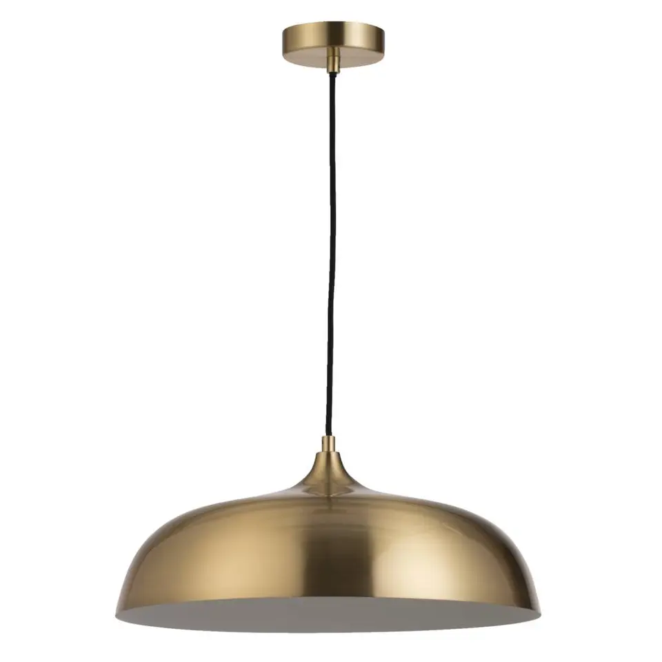 Hanglamp Quinn E27 - goudkleur - 120xØ40 cm