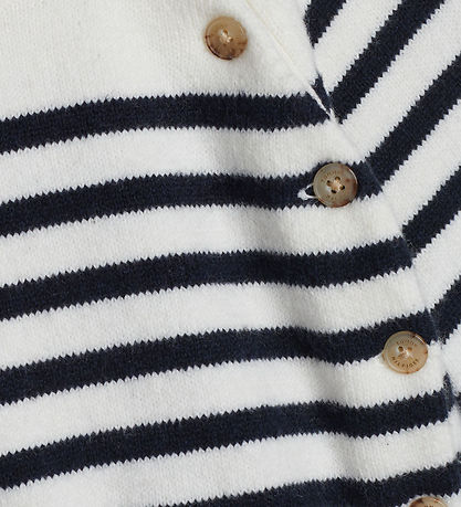 Tommy Hilfiger S?t - Blåse/Bukser - Strik -  Desert Sky/Stripe
