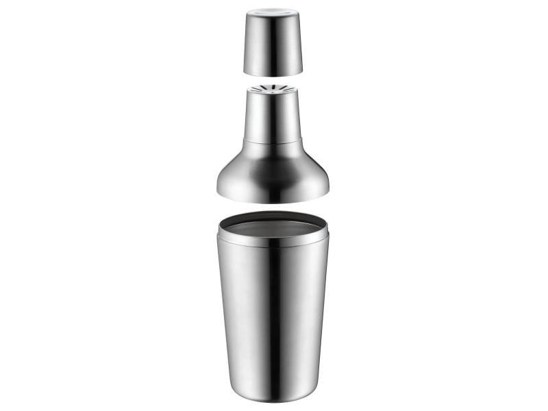 WMF Drink Mixer Set Matrjoschka 4-teilig 3-teiliges Barset aus Edelstahl und Holz