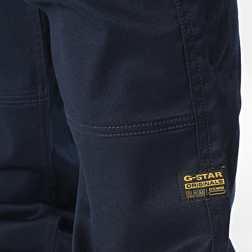 Pantalon Cargo Zip Tapered D24720-C072 Bleu Marine
