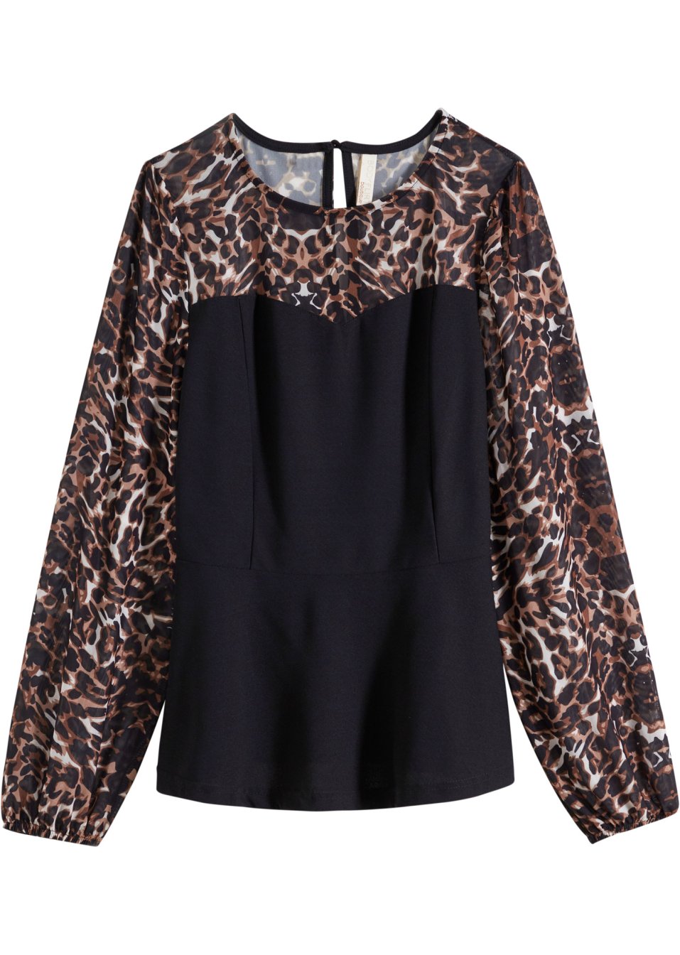 T-shirt manches longues avec chiffon