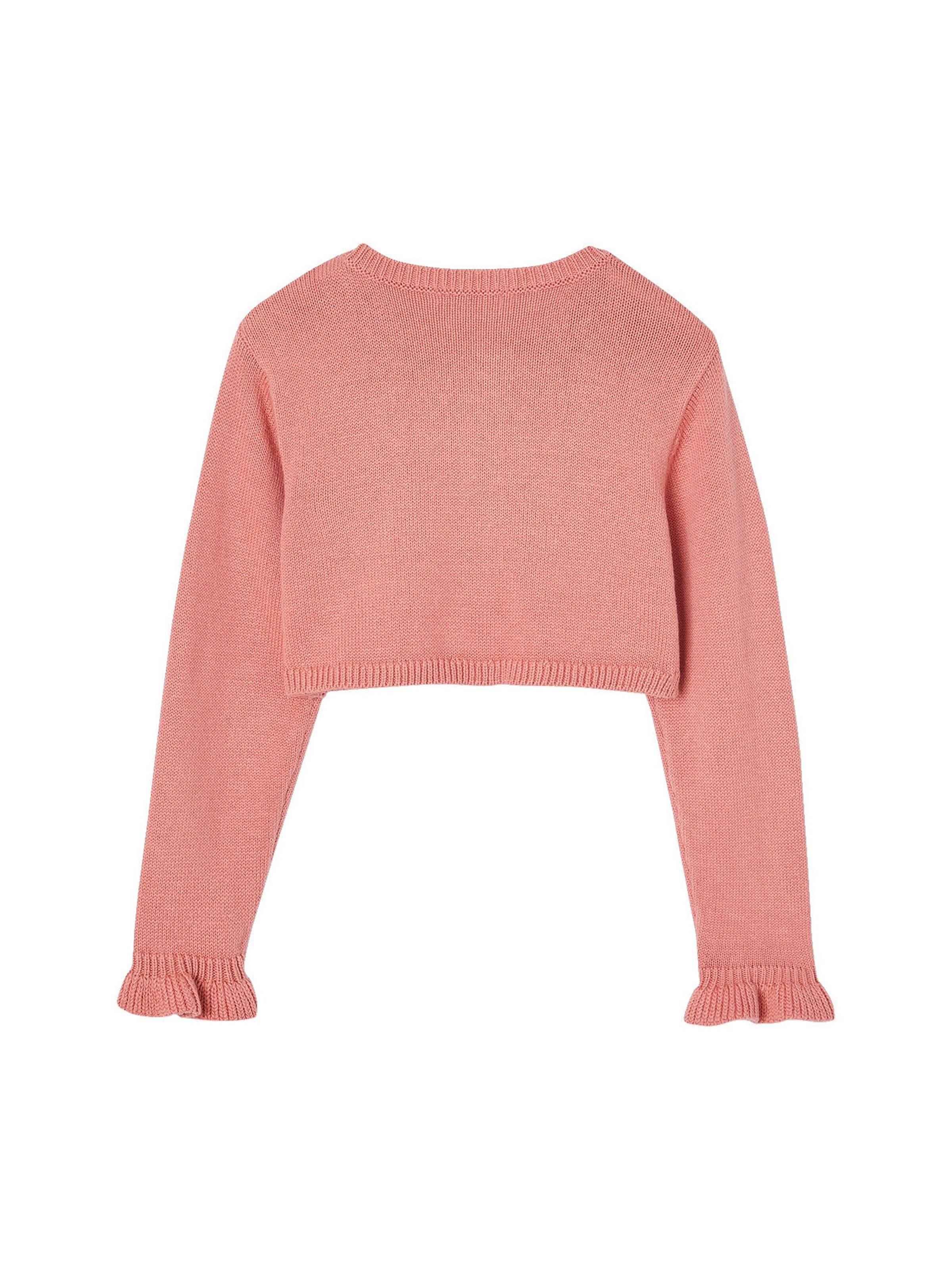 Vertbaudet Mädchen Bolero altrosa