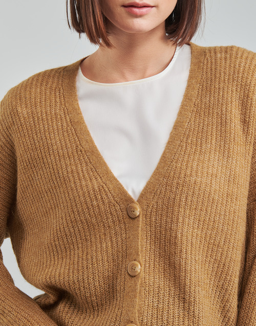 Esprit - WP V-ECK CARDI - Marron