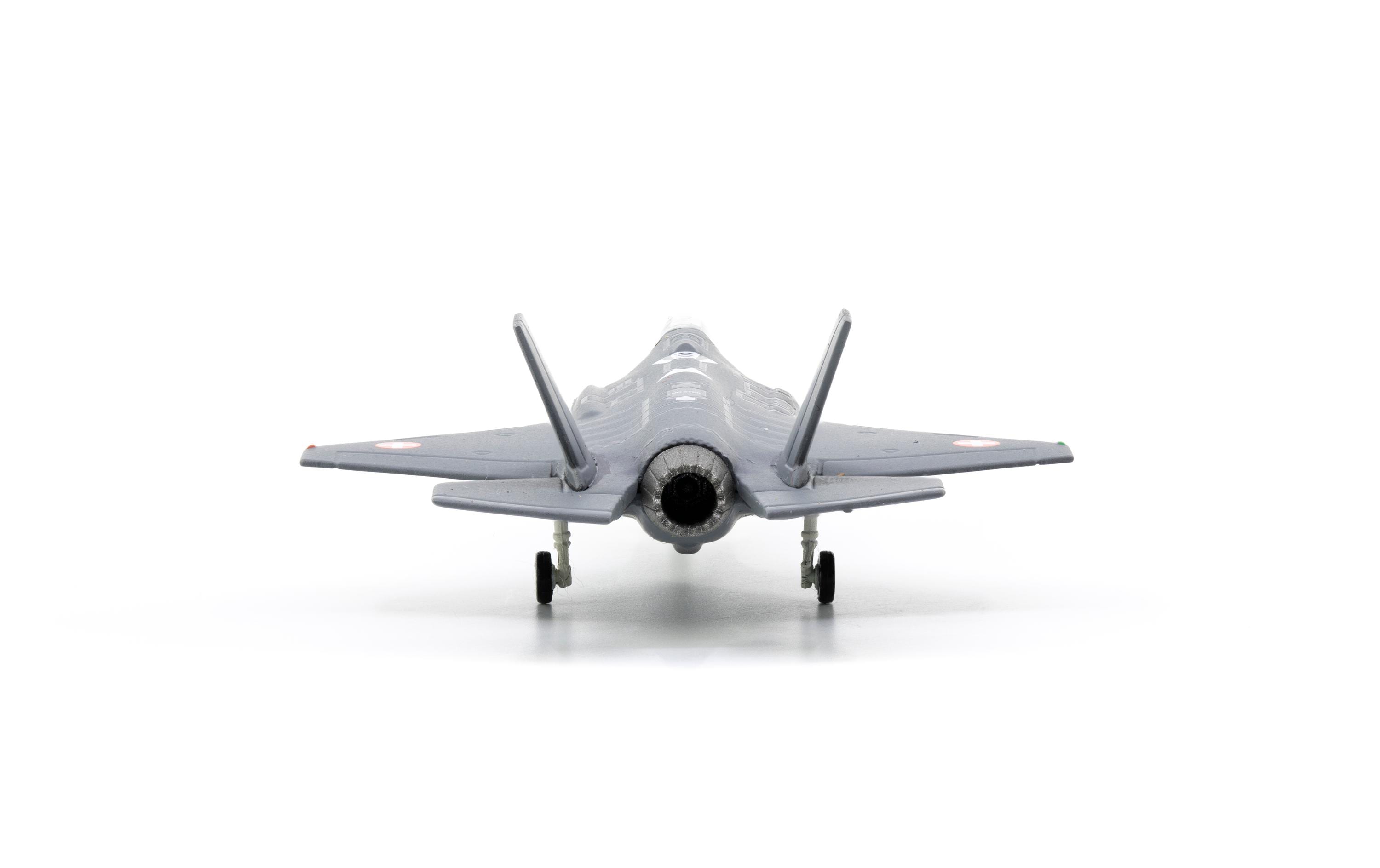 F-35A Swiss Air Force 1:200Miniaturmodell Flugzeug