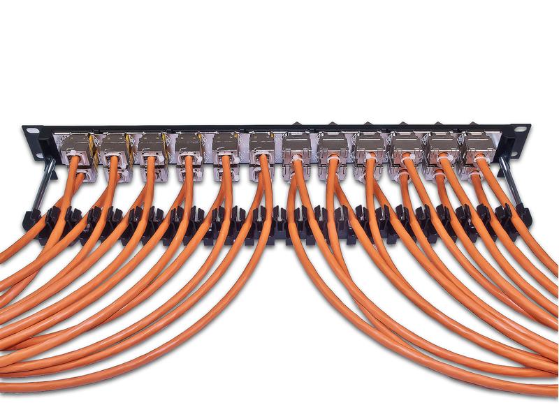 Wirewin Patchpanel 24 Port, Keystone, 1HE 19
