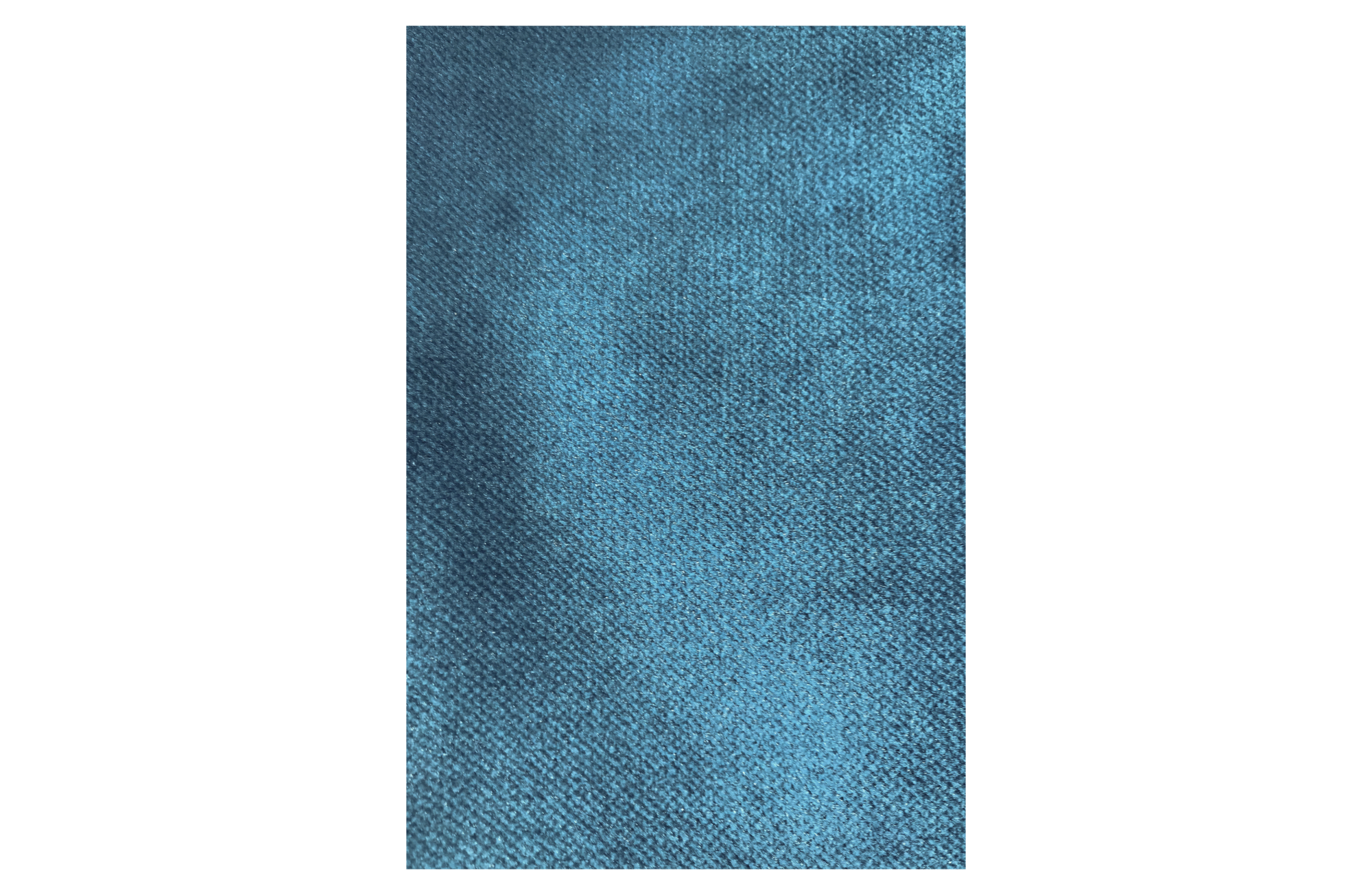Rodeo daybed velvet Rechts - Blauw