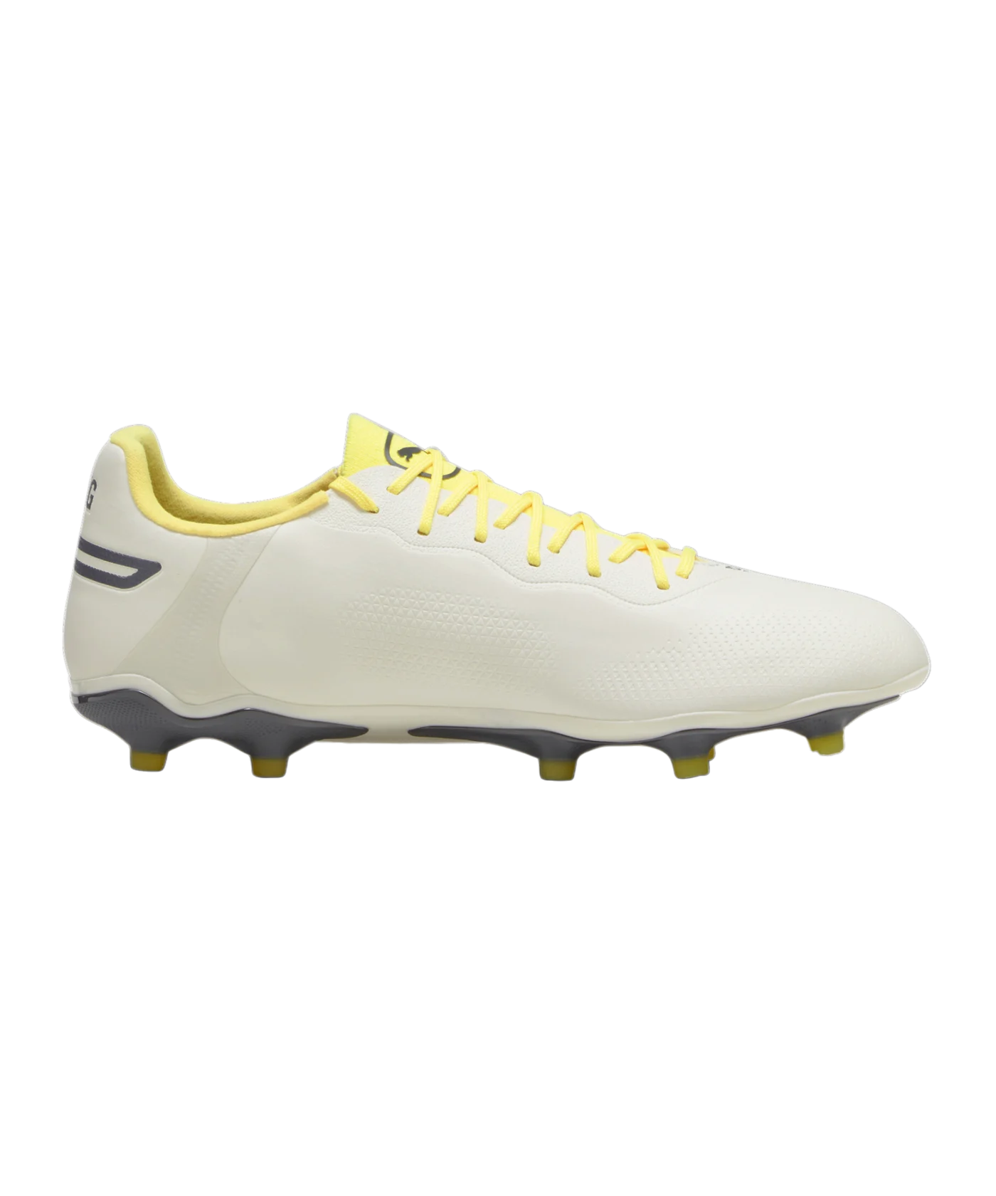 PUMA KING Pro FG/AG Voltage Weiss Grau Gelb F03