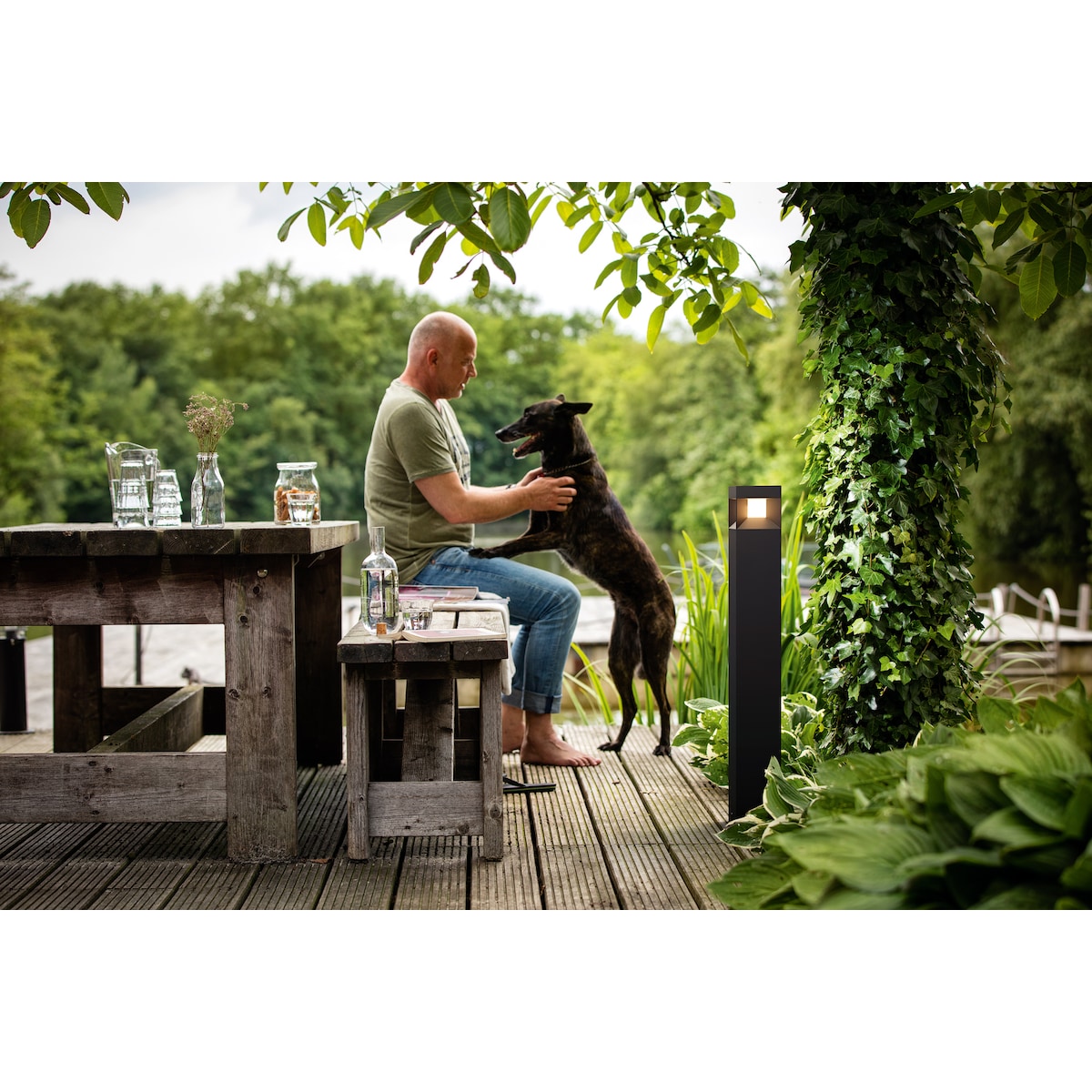 Philips Parterre stolpelampe 8W