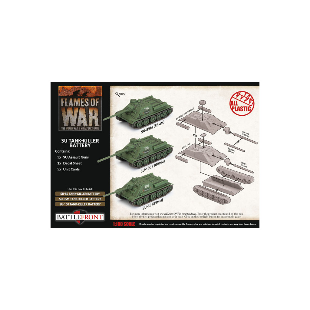 Flames of War - SU Tank-Killer Battery