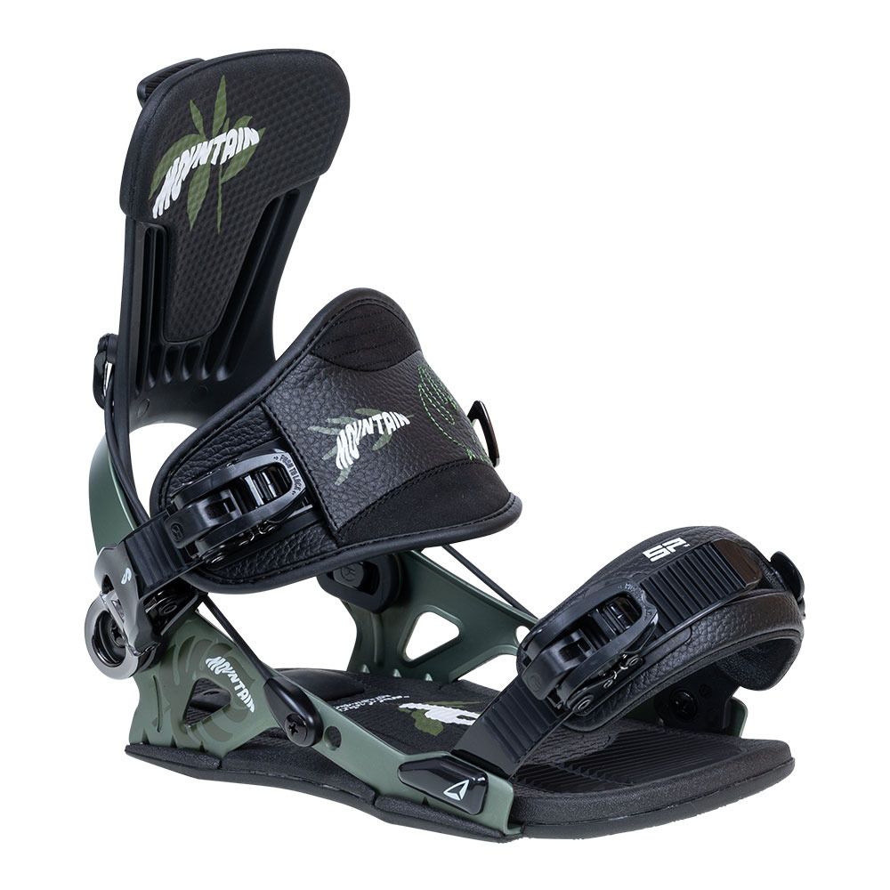 SP Bindings MOUNTAIN - Fixations snowboard olive