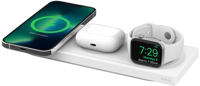 Belkin BoostCharge Pro 3-in-1 MagSafe trådløs oplader