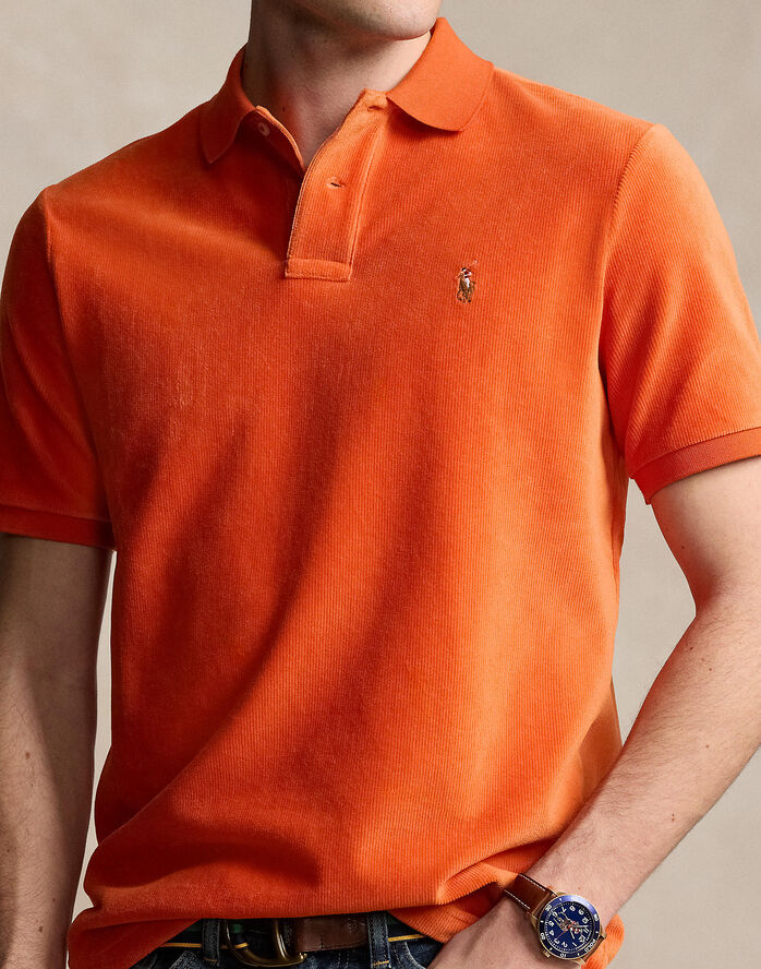 Polo Ralph Lauren KNIT CORDUROY-SSL-PSH College orange