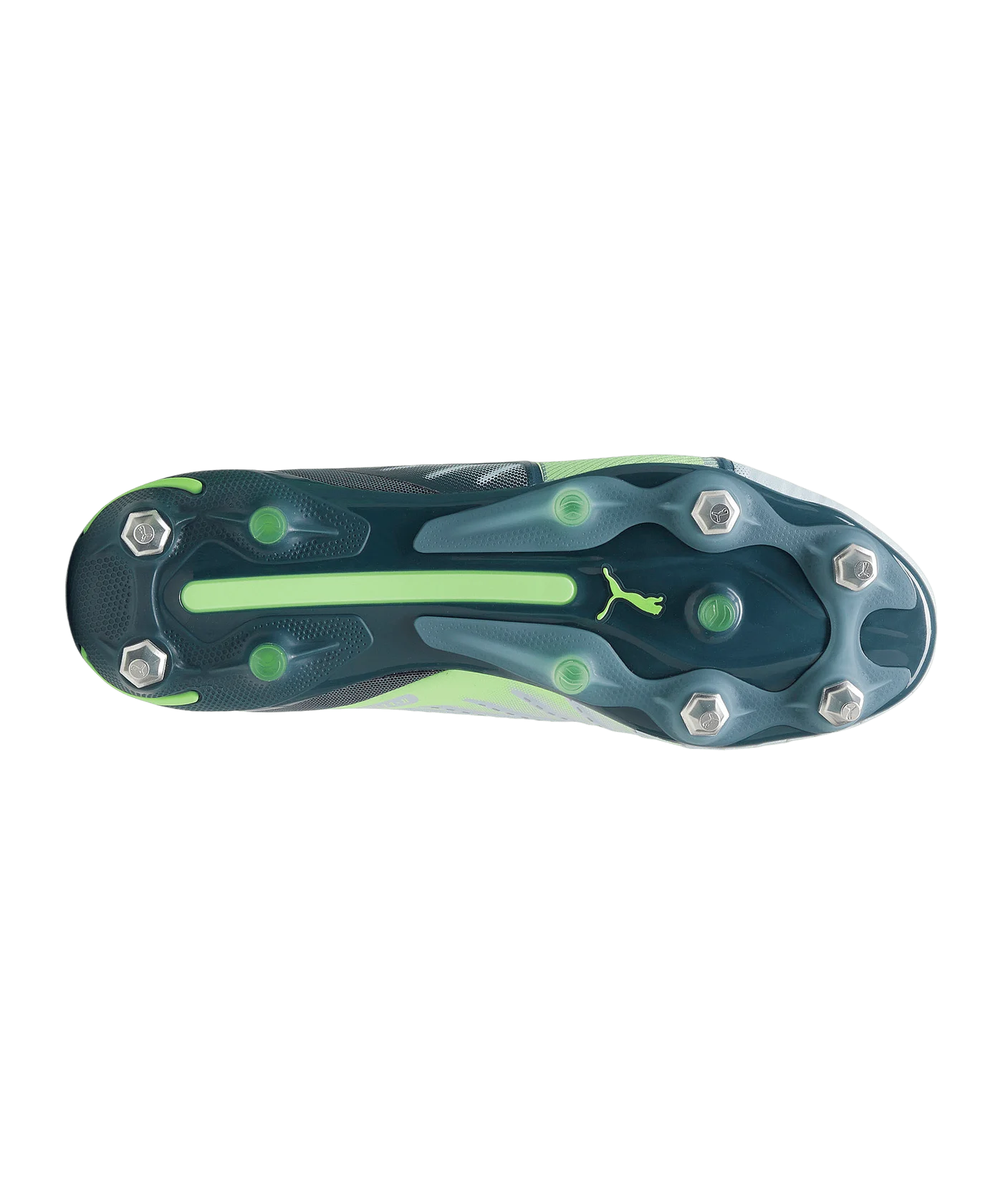 PUMA KING Ultimate MxSG Lights Out Blau Grün F03
