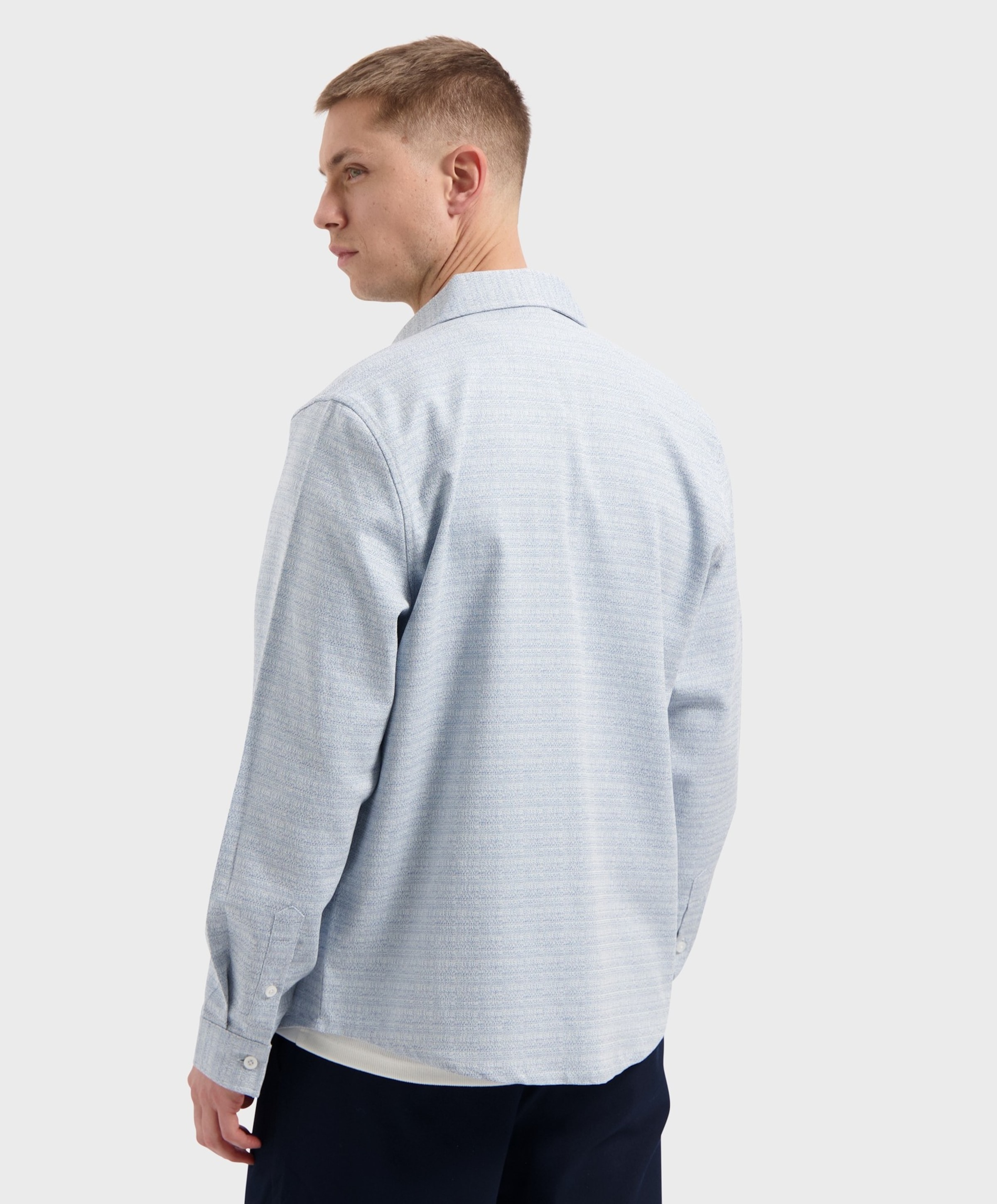Law of the Sea Heren overshirt blauw