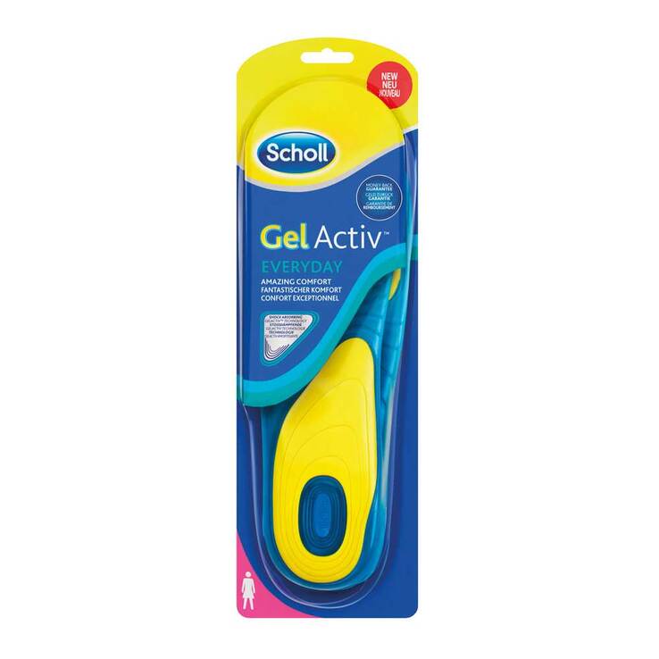 Scholl Gelactiv Einlegesohle Everyday women, 2 St