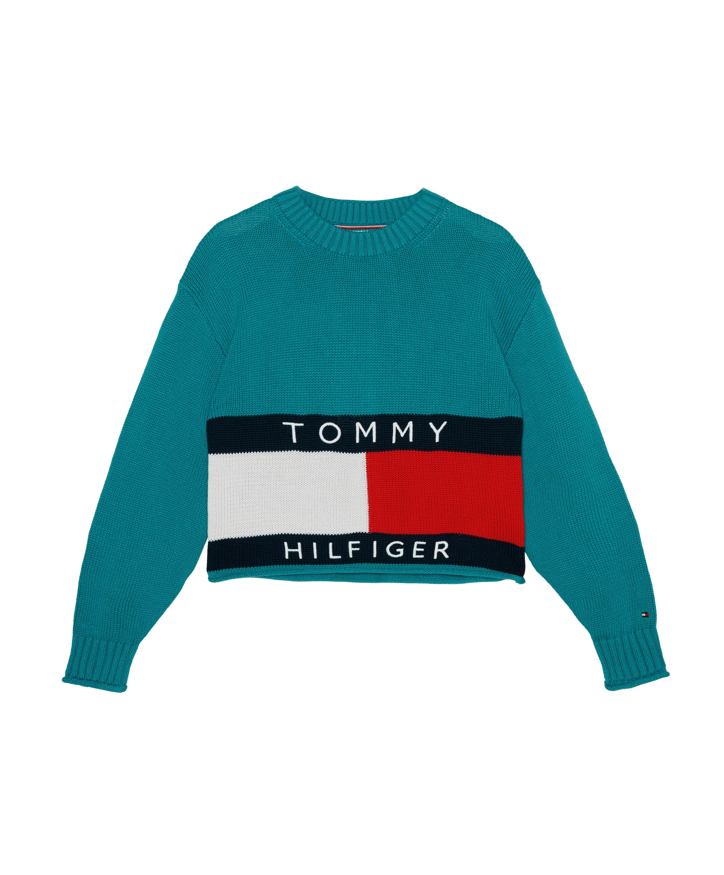 Tommy Hilfiger Meisjes trui groen