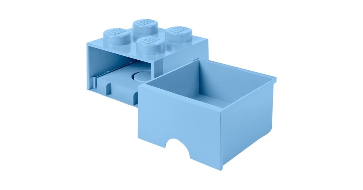 Room CopenhagenLEGO Brick Drawer 4 Licht blauw opbergdoos  (Lichtblauw)