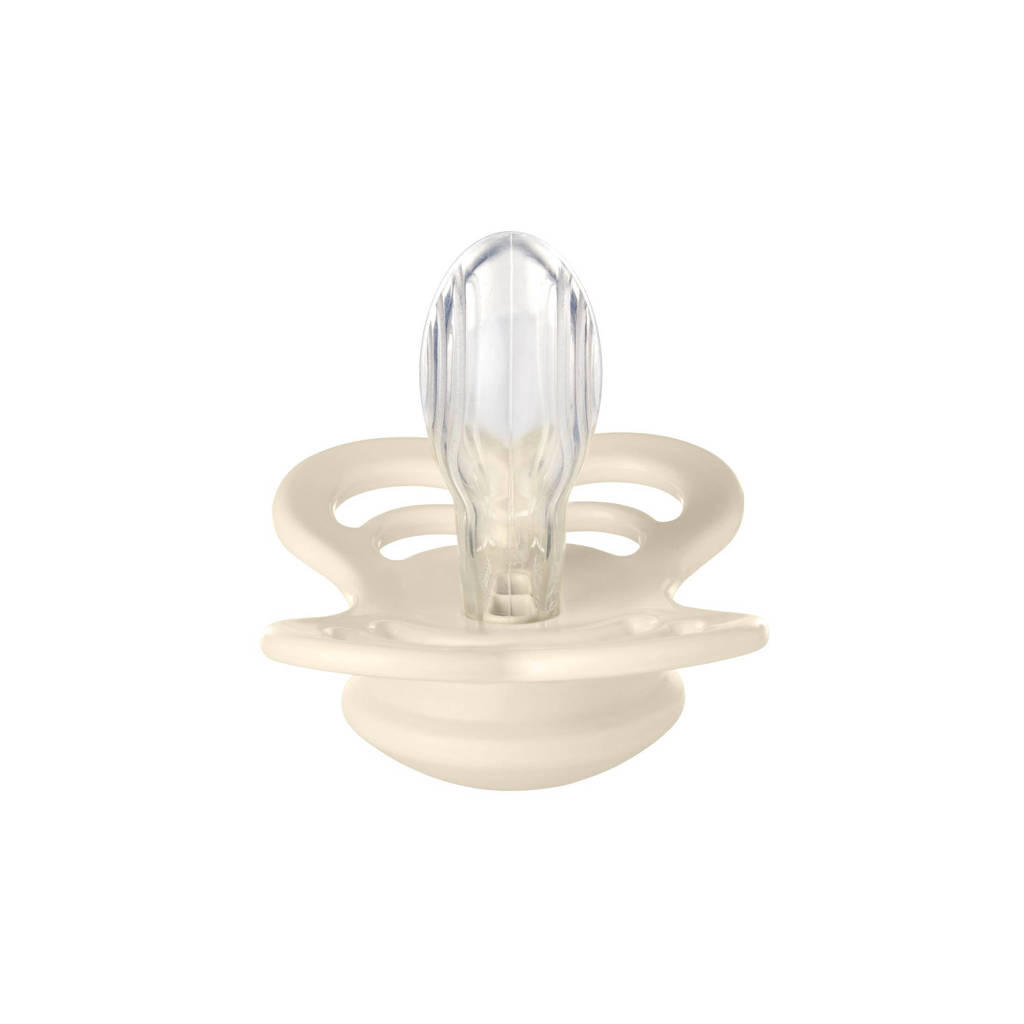 fopspeen - maat 2 - Ivory/ Blush (2 stuks)