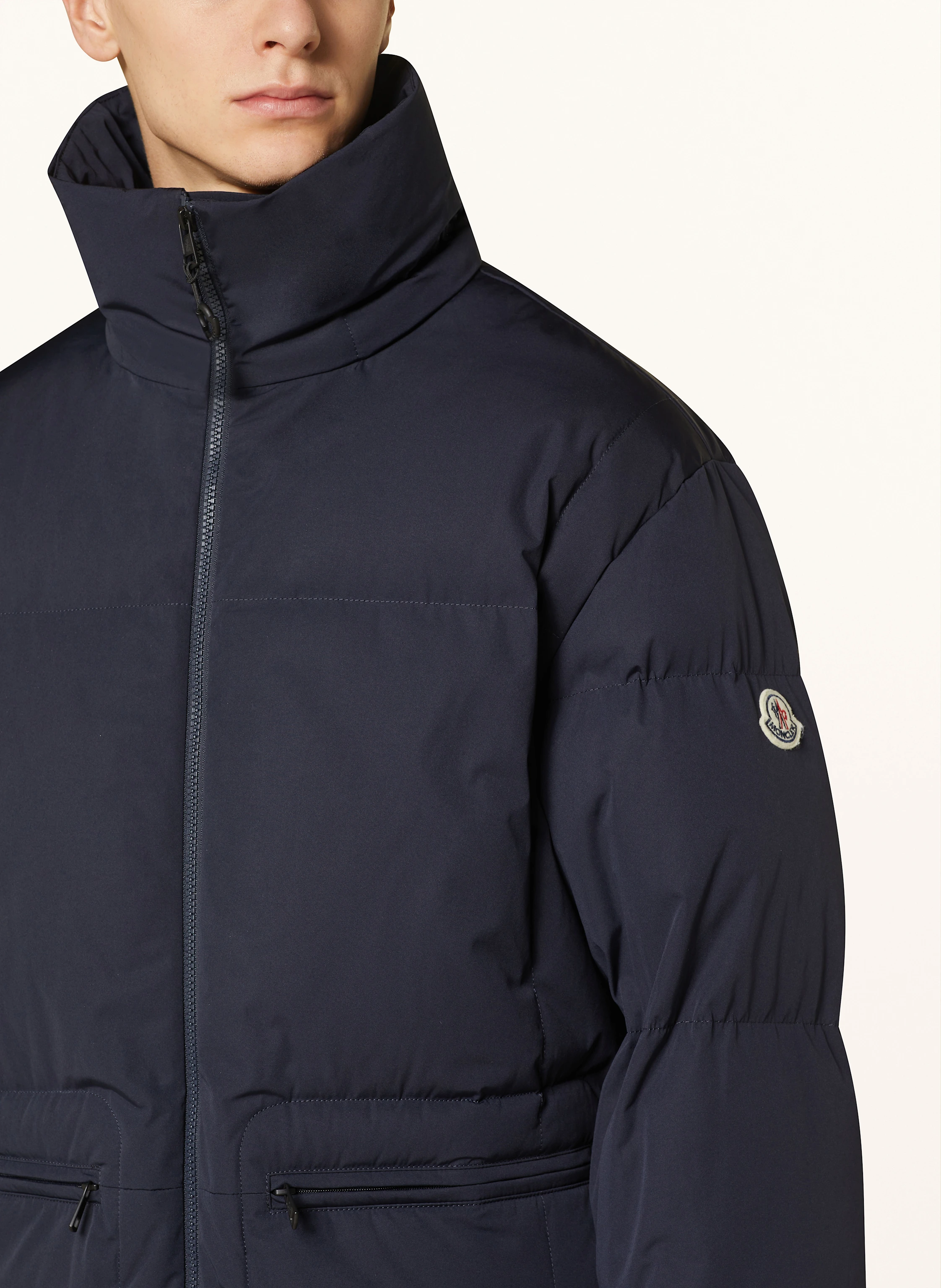 MONCLER Daunenjacke HABAGAT mit abnehmbarer Kapuze