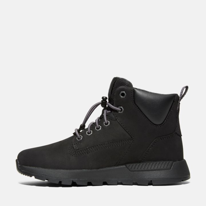 Bota Killington Trekker Chukka para jovens na cor preta