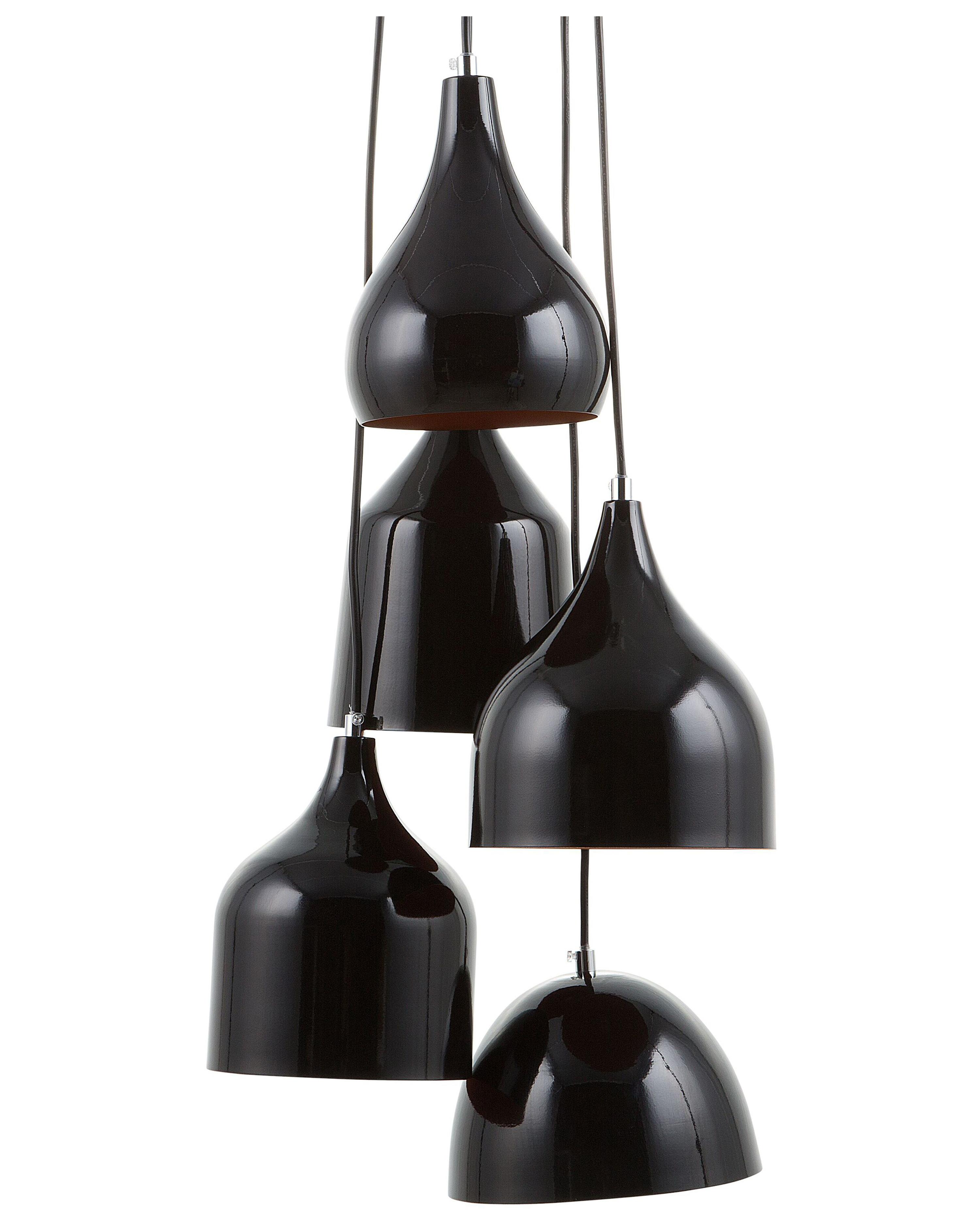 Hanglamp SAVIO Metaal Zwart Goudbruin