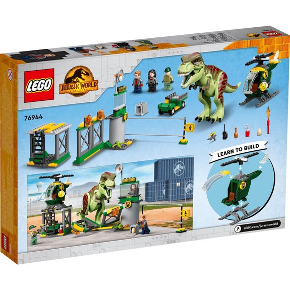 Evasion du T-rex LEGO Jurassic World 76944