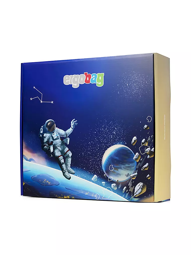 ERGOBAG Fan Box - Weltraum dunkelblau