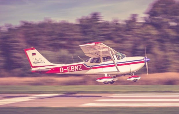 Flugzeug Rundflug Schmidgaden