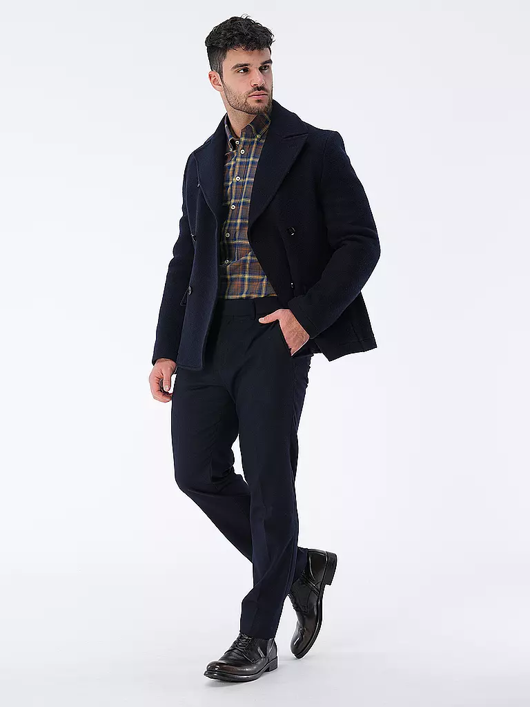 PAOLONI Wolljacke dunkelblau