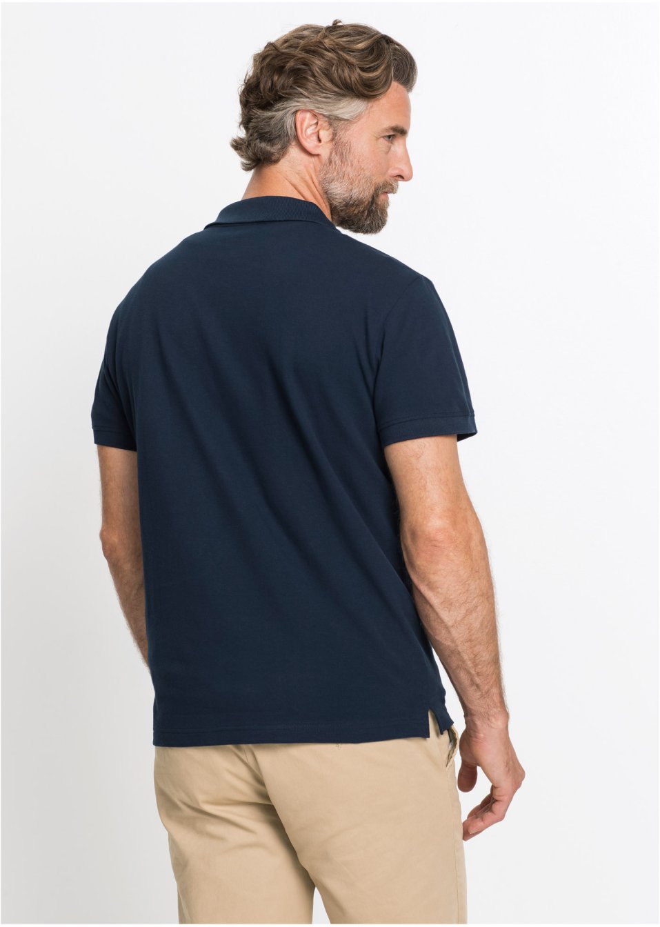 Polo en piqué, manches courtes